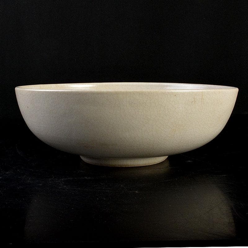 中国　成化年造款　官窯　白磁　鉢　V　6704