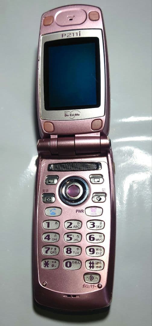 ☆レトロガラケーPanasonicのP211i（ピンク）Docomo - メルカリ