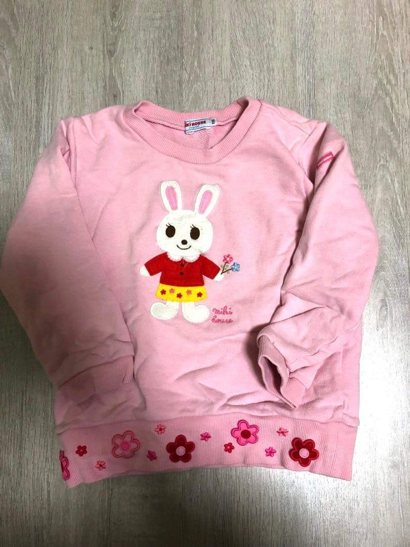 【専用】ミキハウス うさぎデザイン トップス ジャンパー6点セット