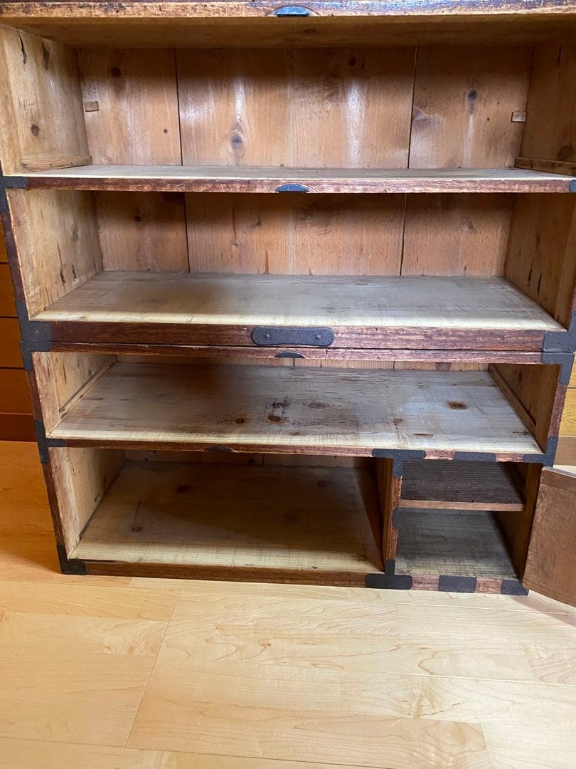 時代箪笥 アンティーク 和箪笥 丸金具 桐箪笥 江戸〜大正 古家具 骨董
