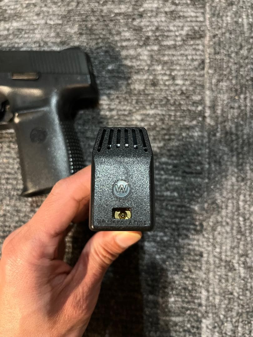 WA ウエスタンアームズ ガスブローバック.S&Wシグマ40F.ABS.ブラック