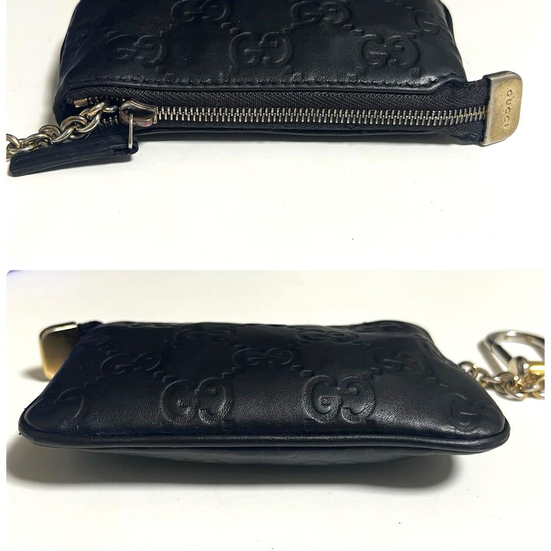 gucci グッチ　シマ　ケース　キーリング　　財布