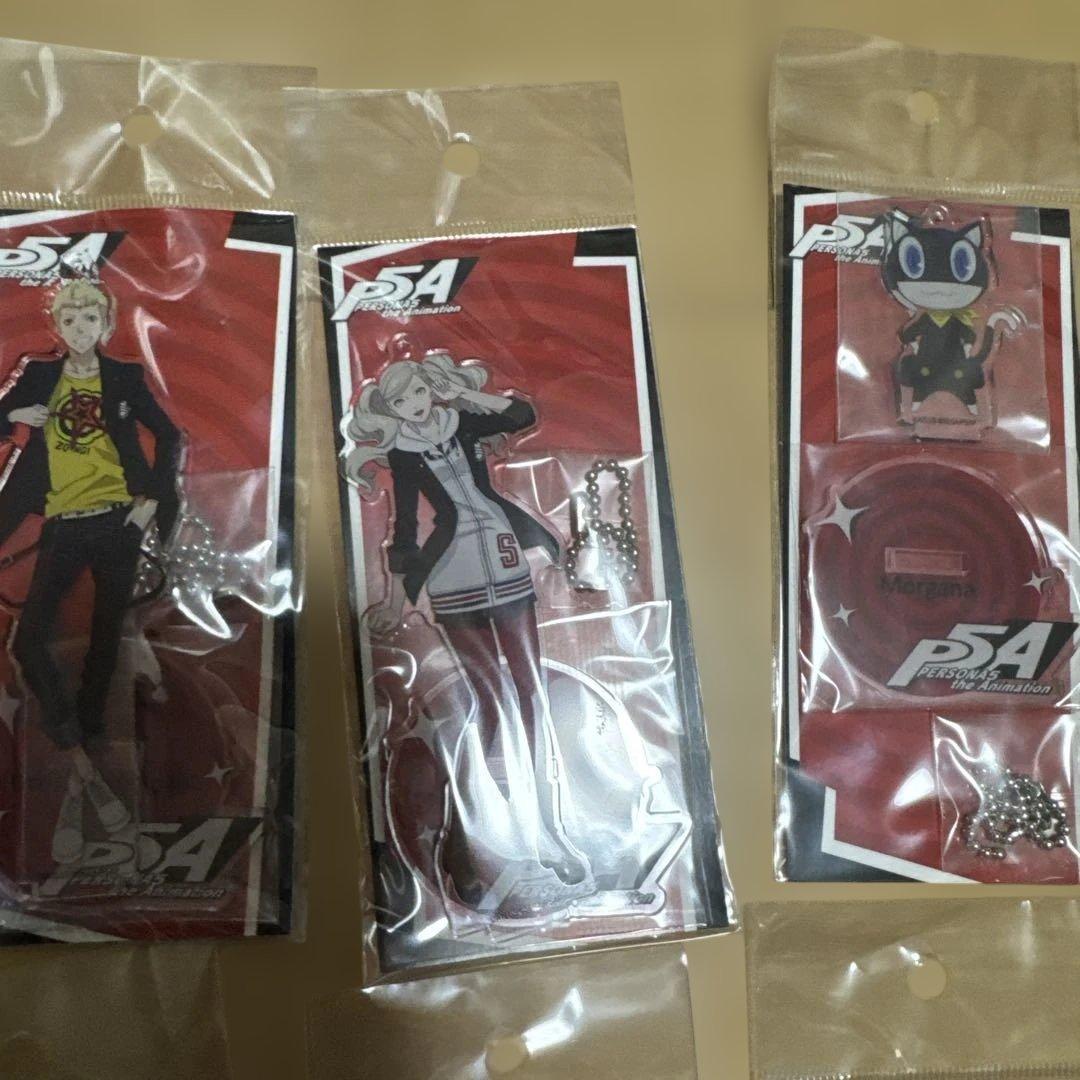 P5A アクリルスタンド　 ペルソナ5 秀尽学園高校購買部　9種コンプ