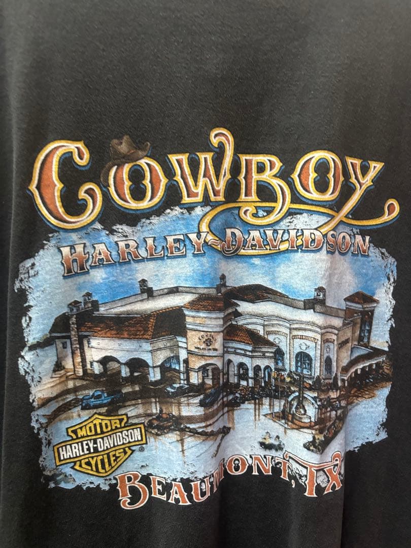 USA ハーレーダビッドソン タンクトップ フェード 古着 ストリート