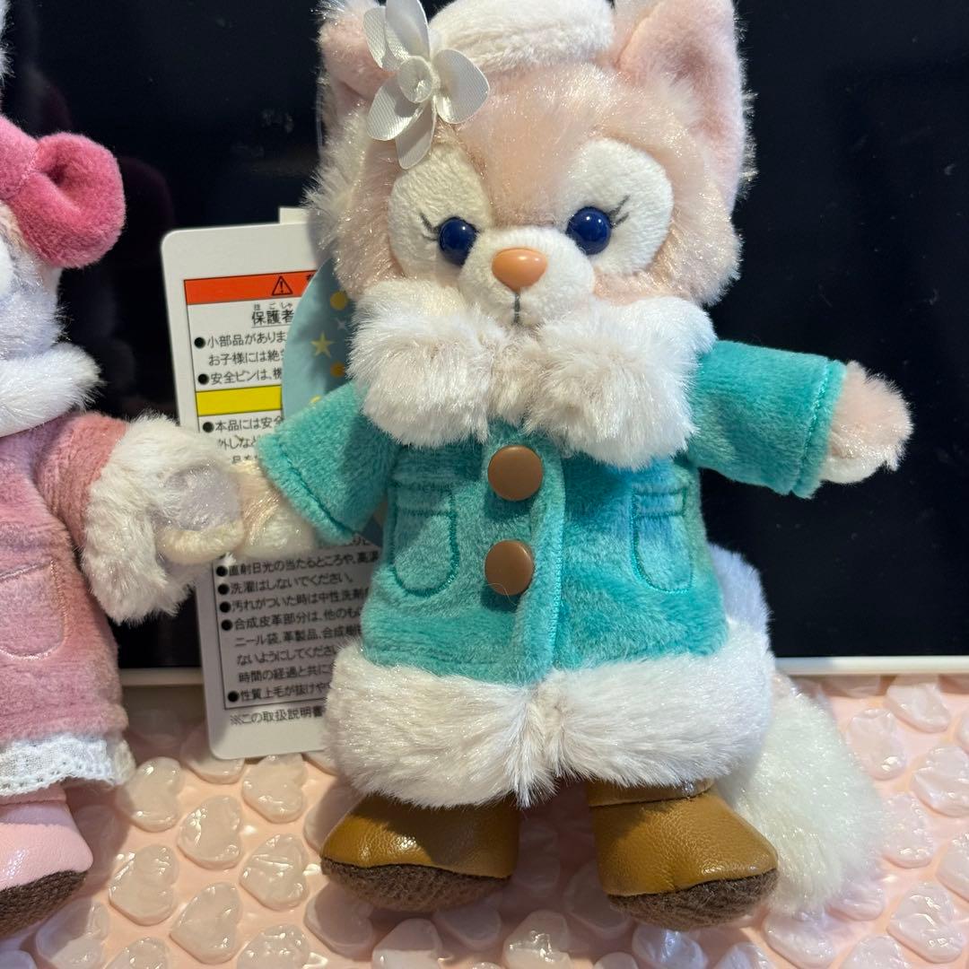 ディズニーシー　ウィンタートゥインクリングタウン 　ぬいぐるみバッジ