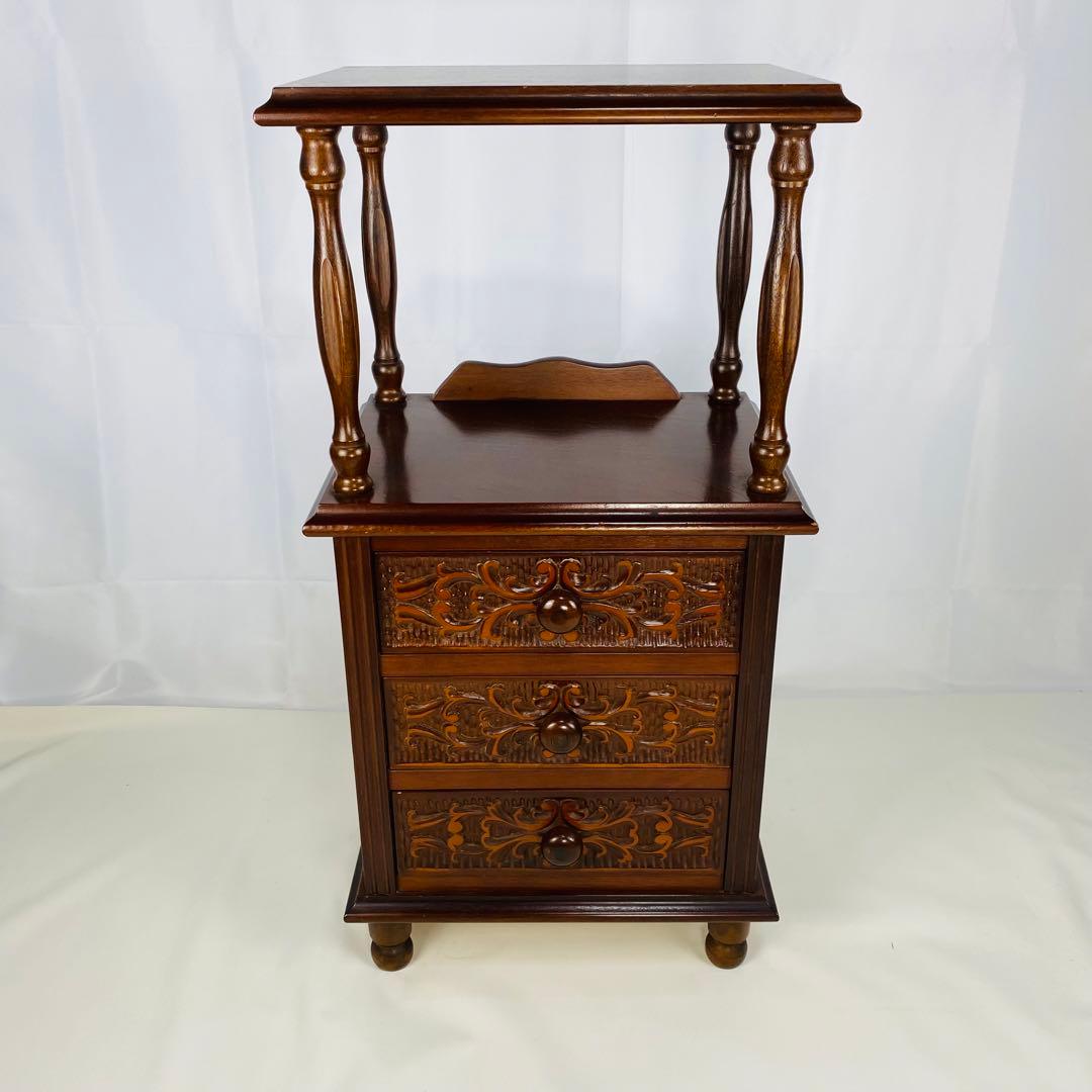 美品電話台ファックス台花台