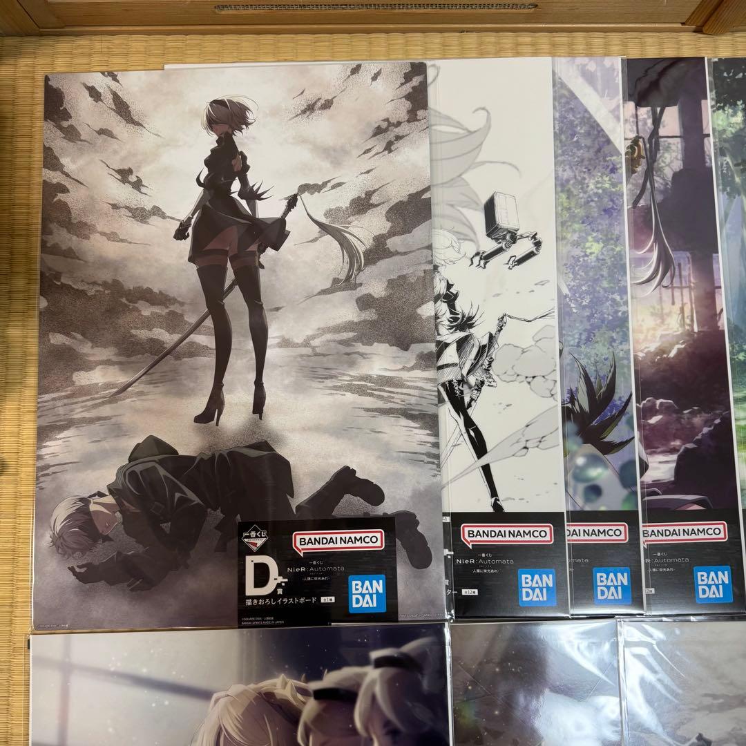 NieR ニーアオートマタ 一番くじ D賞 F賞コンプセット - メルカリ