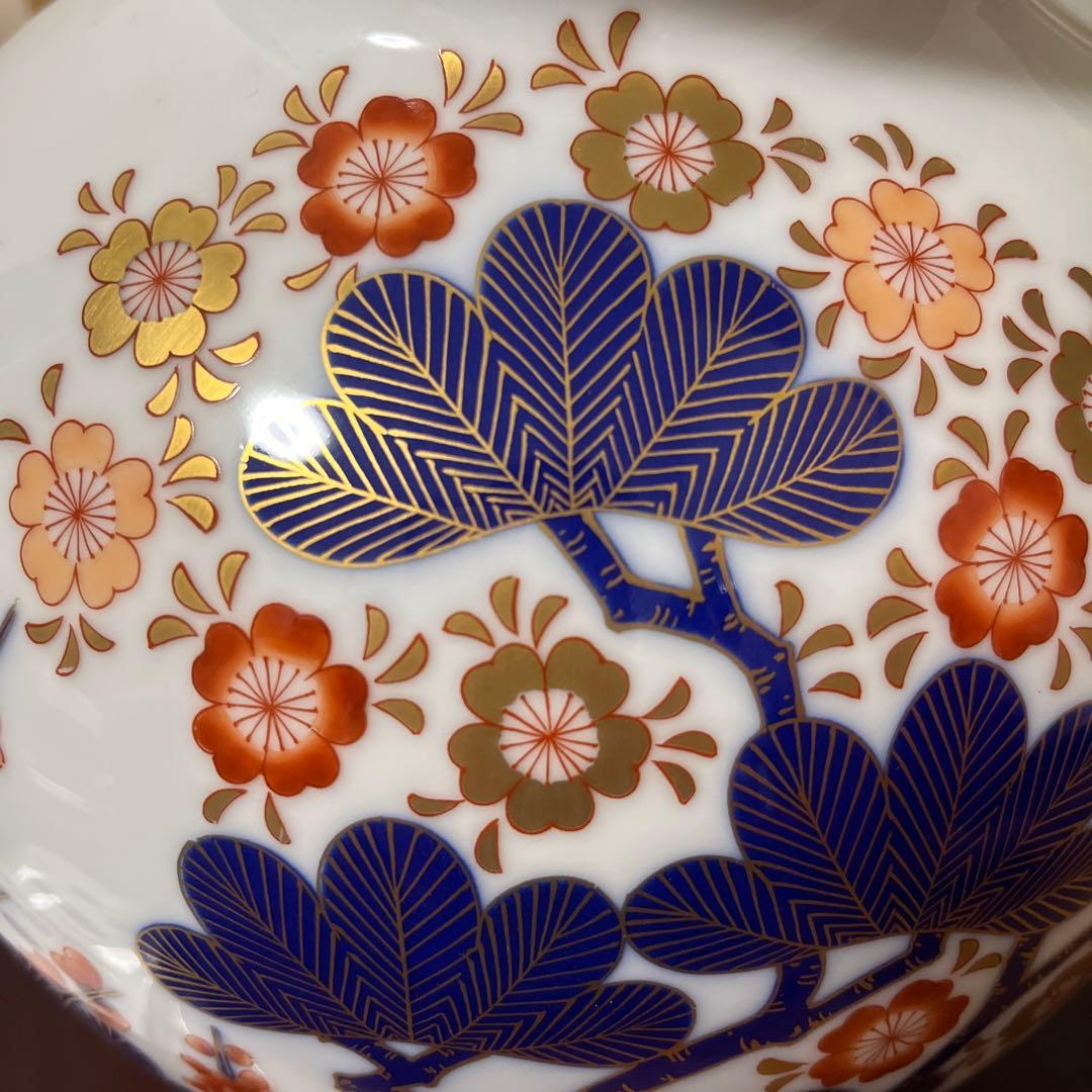 （古伊万里四季）花瓶/美品