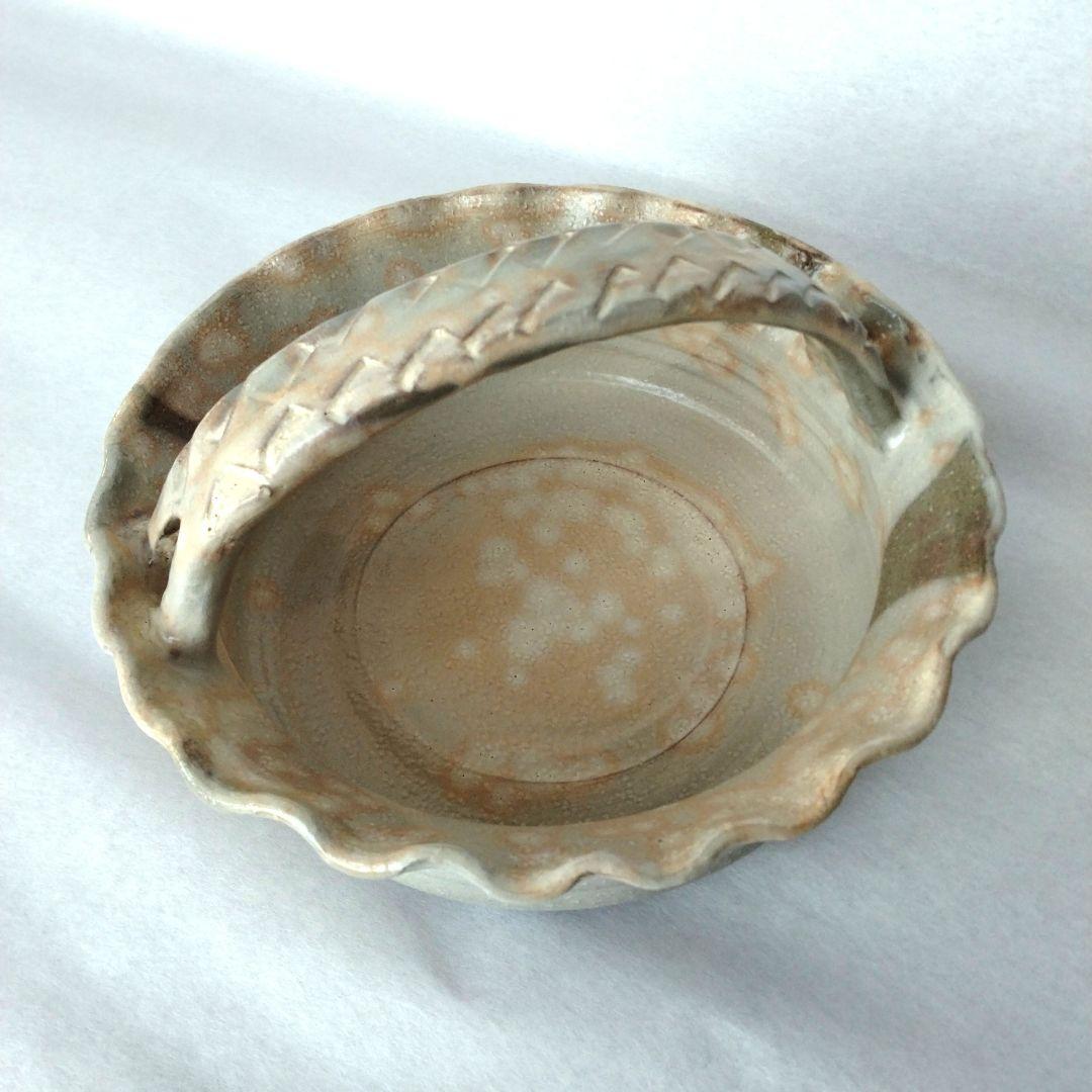 岡田窯8代 岡田裕 萩焼 菓子鉢