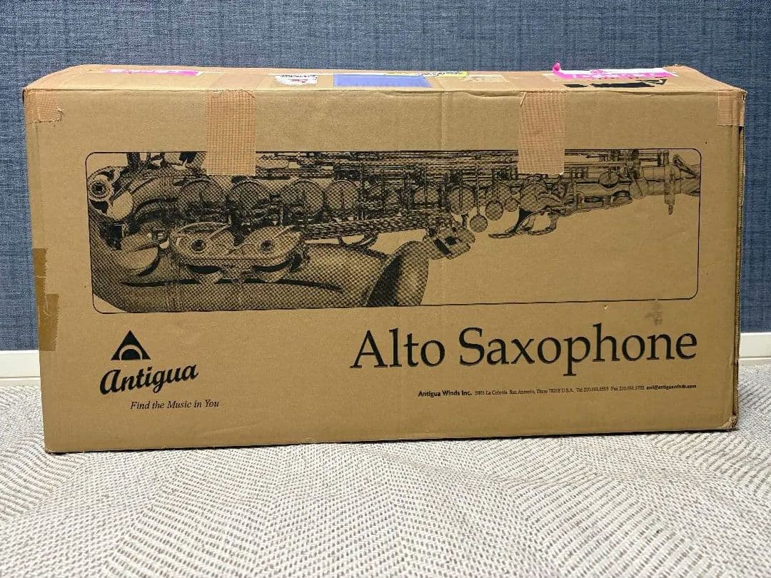 新古】Antigua サックス 本体 ハードケース付き