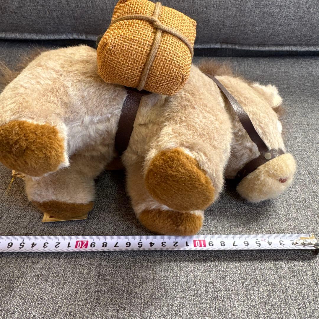 希少　日本製　NAKAJIMA Heart &Heart ロバ　ぬいぐるみ　ろば