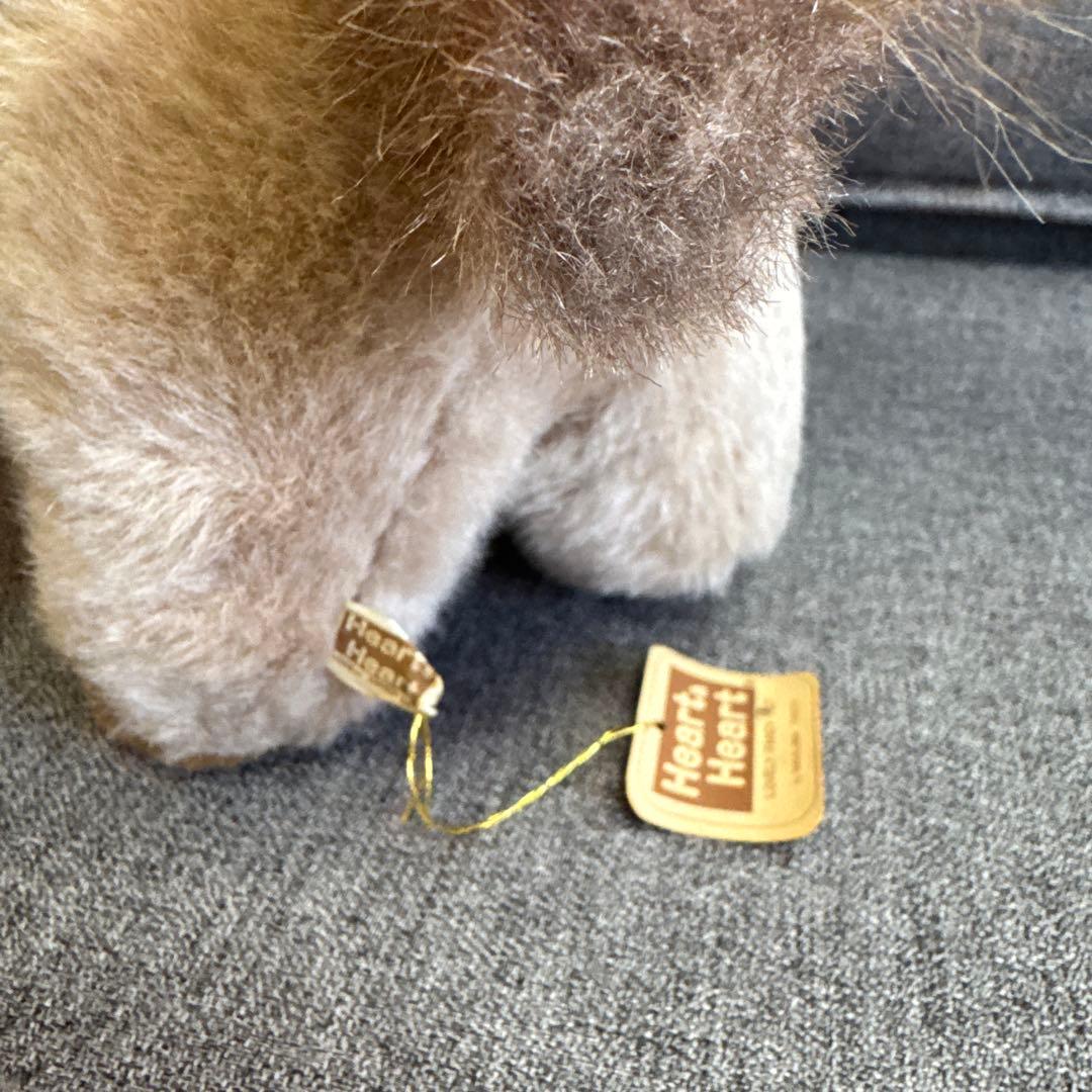 希少　日本製　NAKAJIMA Heart &Heart ロバ　ぬいぐるみ　ろば