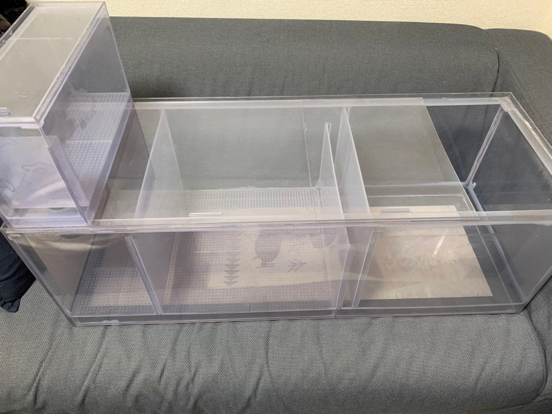 オーバーフロー水槽 90センチアクリル濾過槽