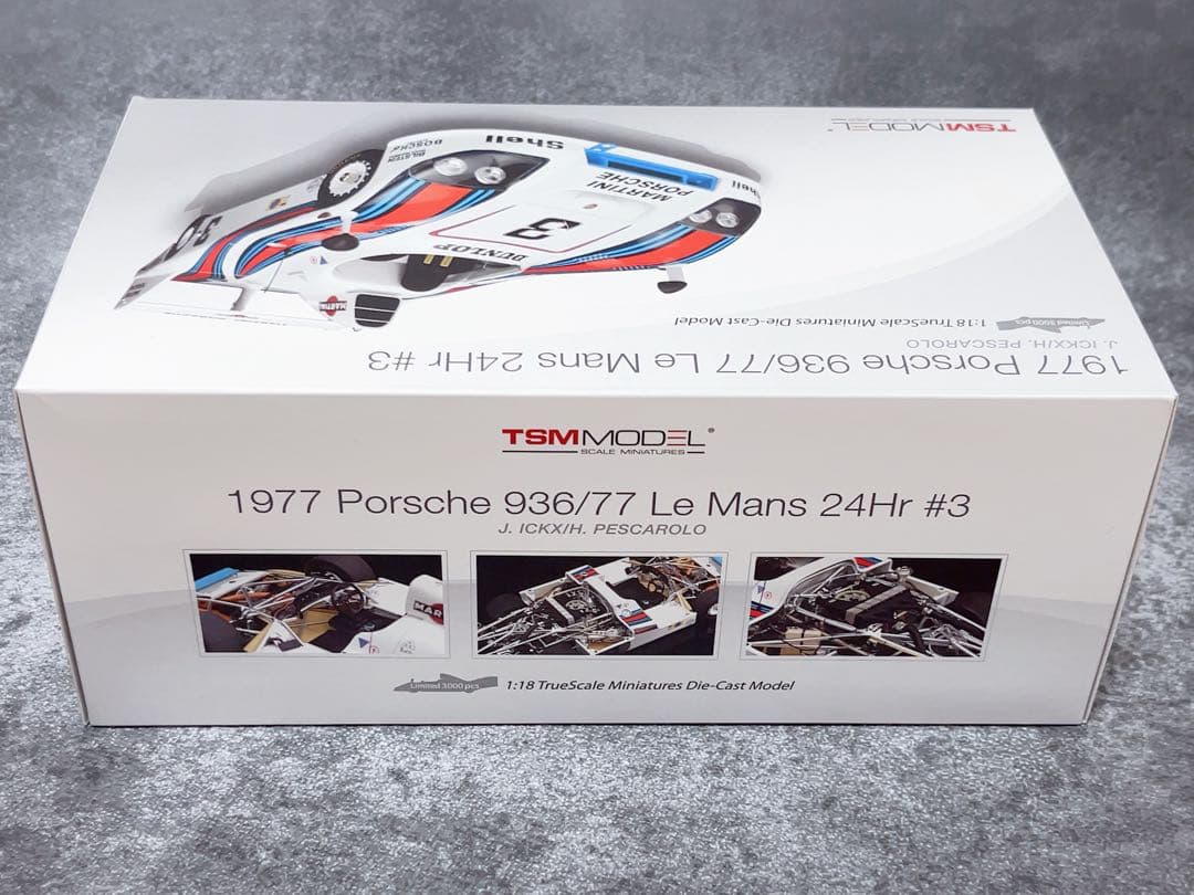 TSM 1/18 1977 Porsche 936/77 Le Mans - メルカリ