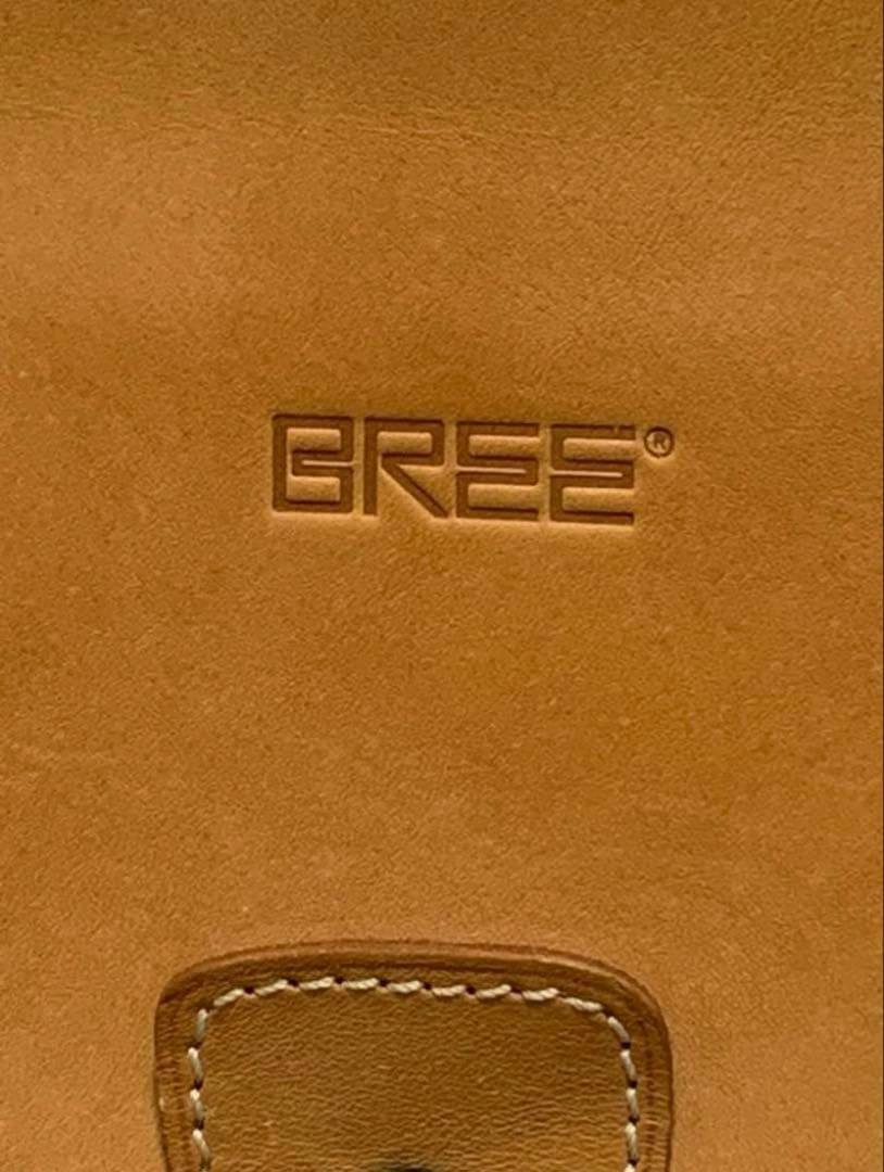 週末値引　BREE ビジネスバック　ヌメ革　USED
