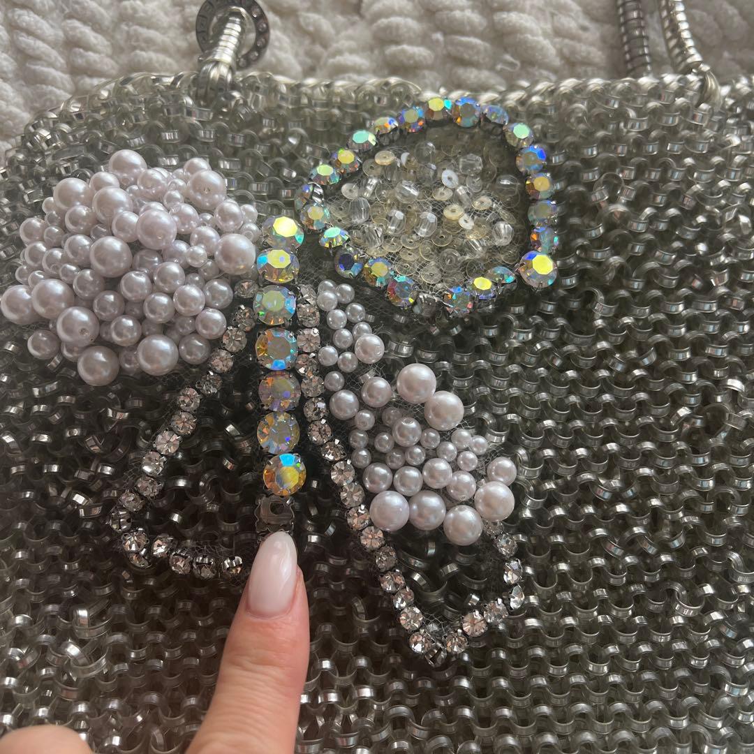 【アンテプリマ】リボンビジューバック