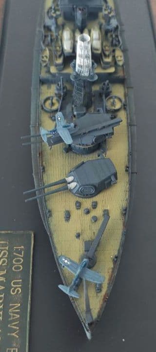 トランペッター 1/700 アメリカ海軍 戦艦 メリーランド 1941