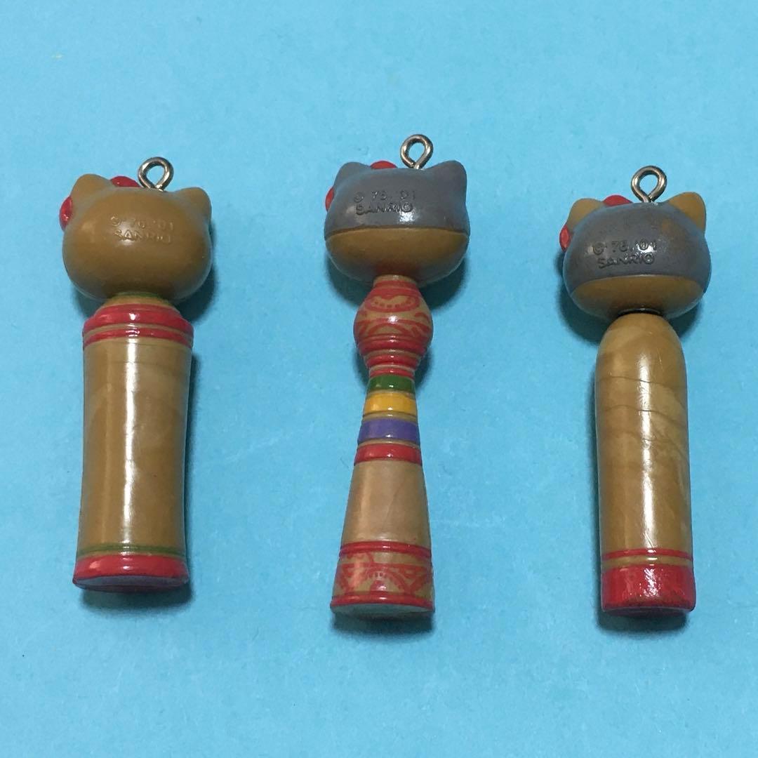 【レア！】ご当地キティちゃん　ストラップ　根付け　まとめ売り　こけし　おまけ付き