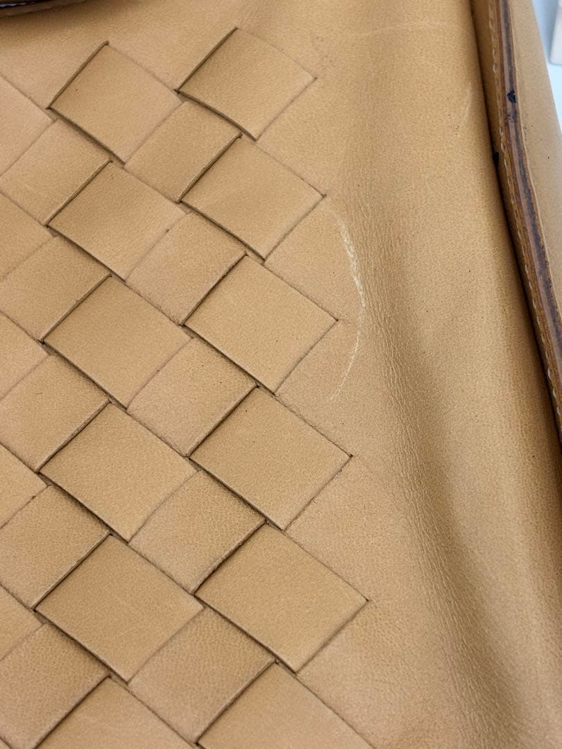 【タグ付き】BOTTEGA VENETA イントレチャート レザー バッグ