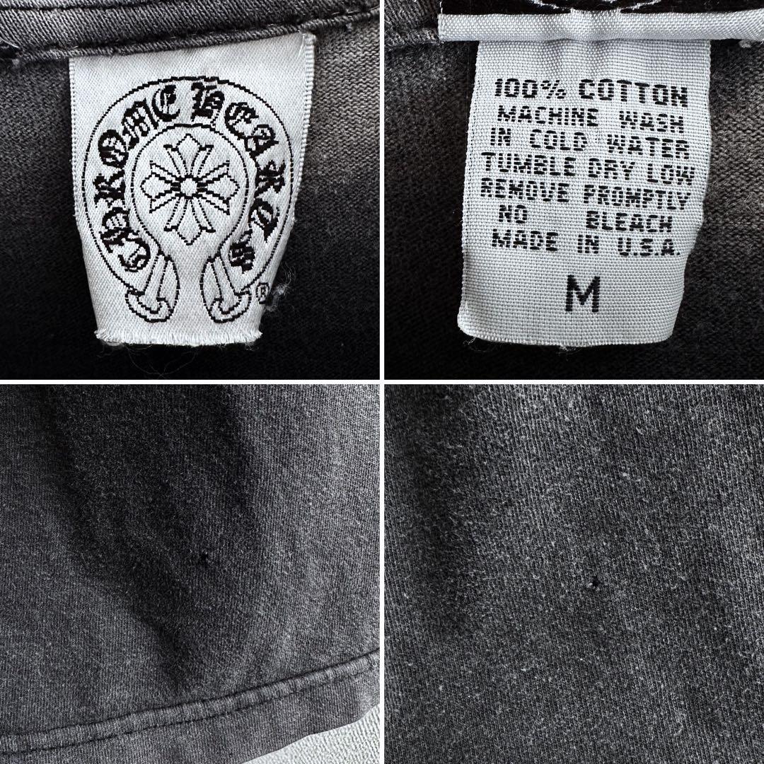 90s〜00s クロムハーツ 初期タグ ロゴ & ダガー Tシャツ - メルカリ