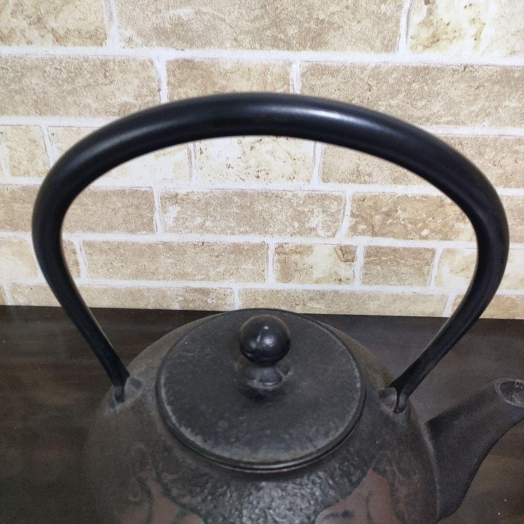 南部鉄器 闘牛 牛 鉄瓶 急須 茶道具 鉄器 伝統工芸品