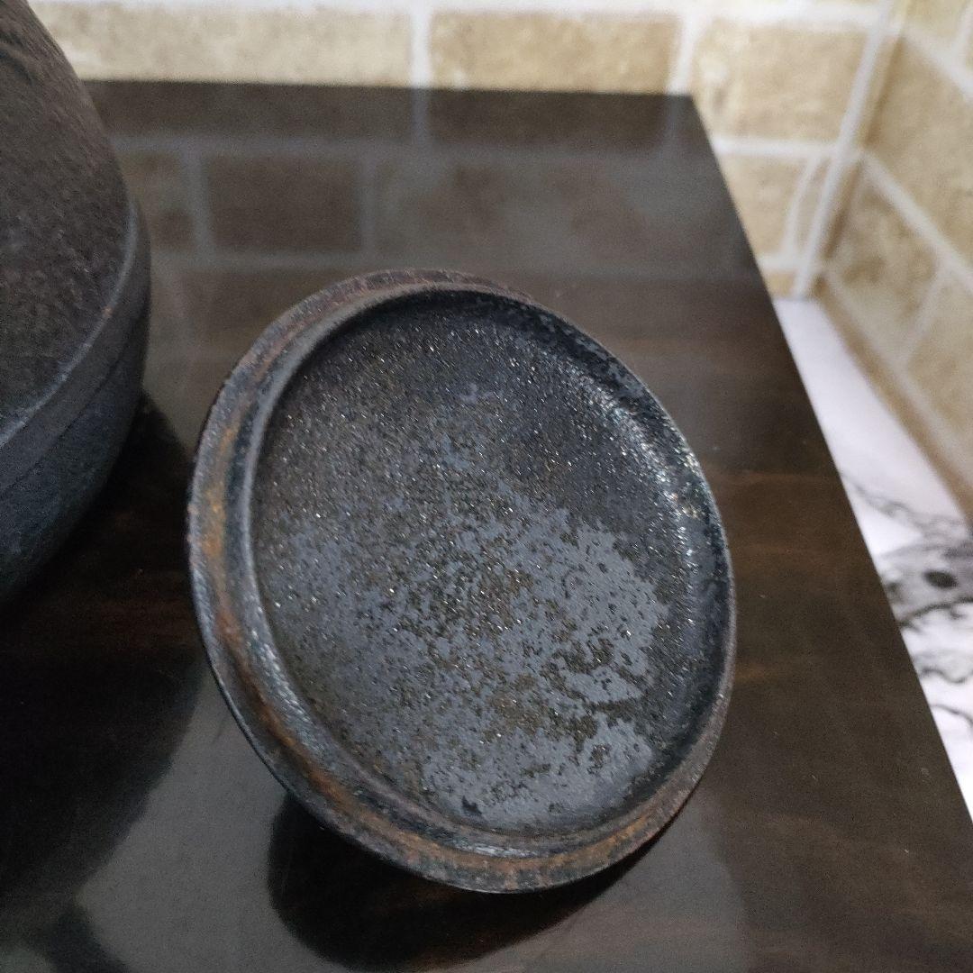 南部鉄器 闘牛 牛 鉄瓶 急須 茶道具 鉄器 伝統工芸品