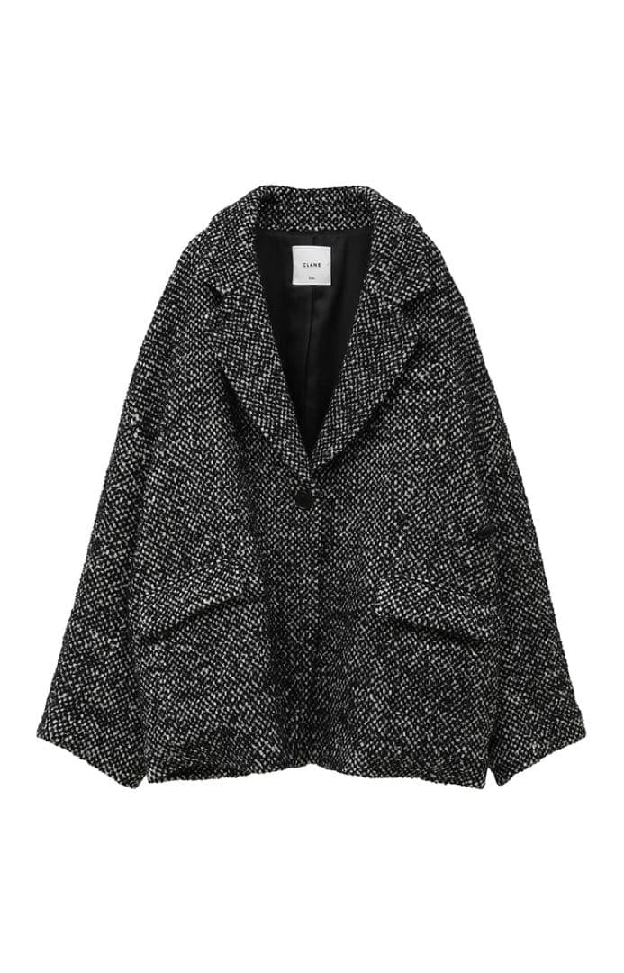 SuzuHirose×CLANE MIX COLOR OVER COAT