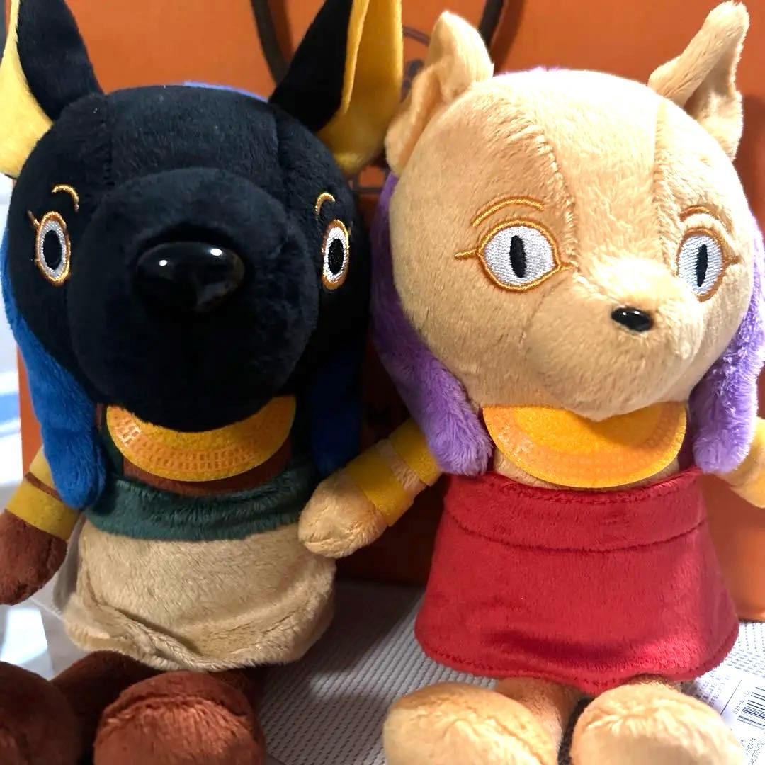 ai様専用【古代エジプト展】アヌビス バステト ぬいぐるみセット 新品