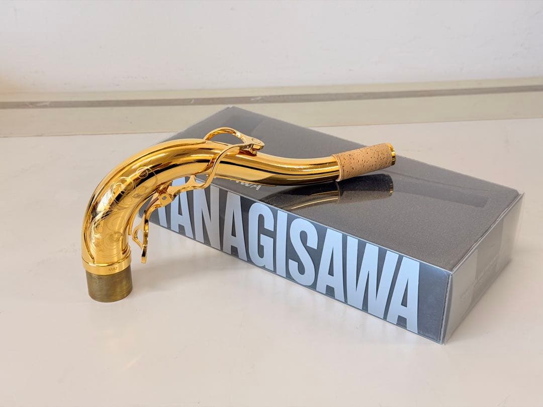 Yanagisawa ヤナギサワ　テナーサックス用ネック　TW2-GP 彫刻入り