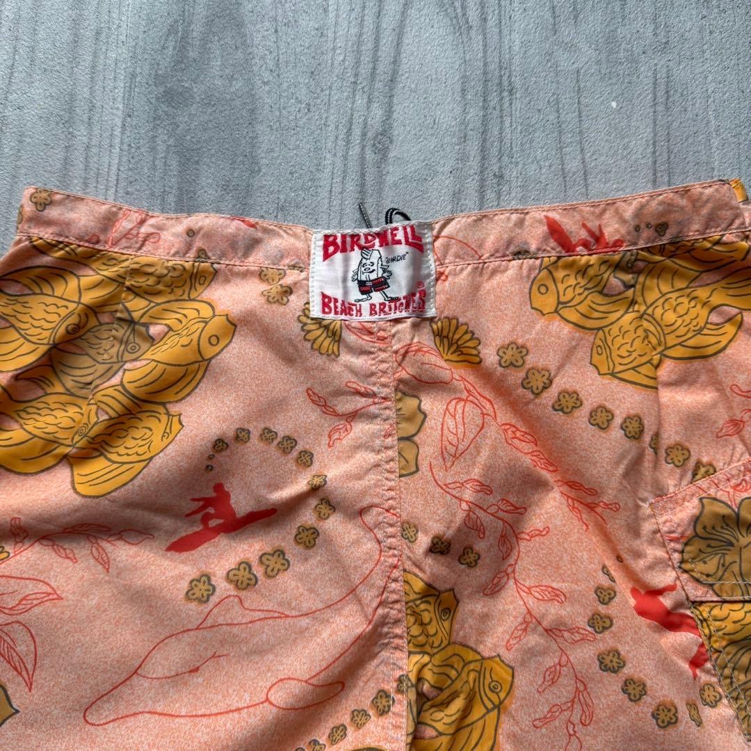 美品！70〜80'sUSA製【バードウェル】ボードショーツ サーフトランクス