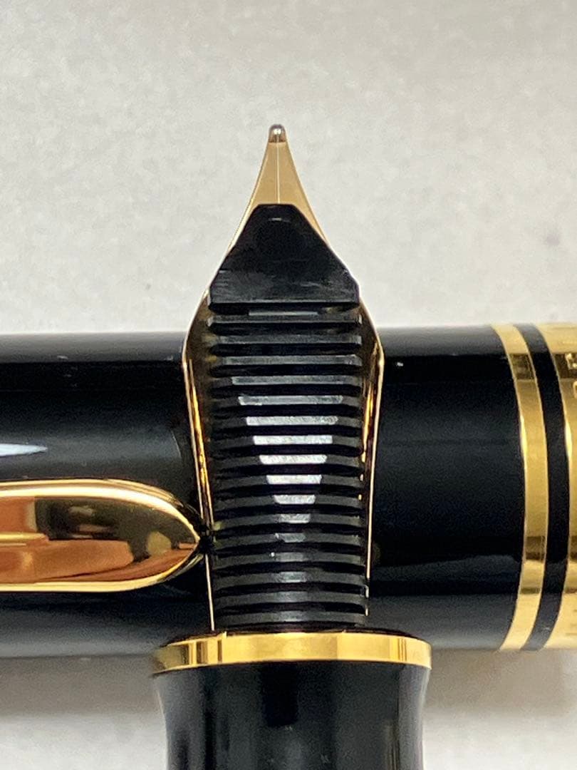 未使用品☆Pelikan ペリカン 万年筆 スーベレーン グリーンストライプ