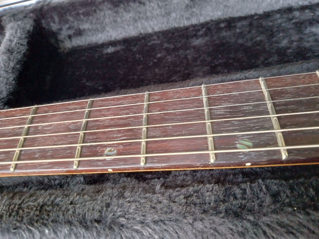 ９０年代　純国産　レア！　フレイムメイプル エレキギター　中信楽器製造