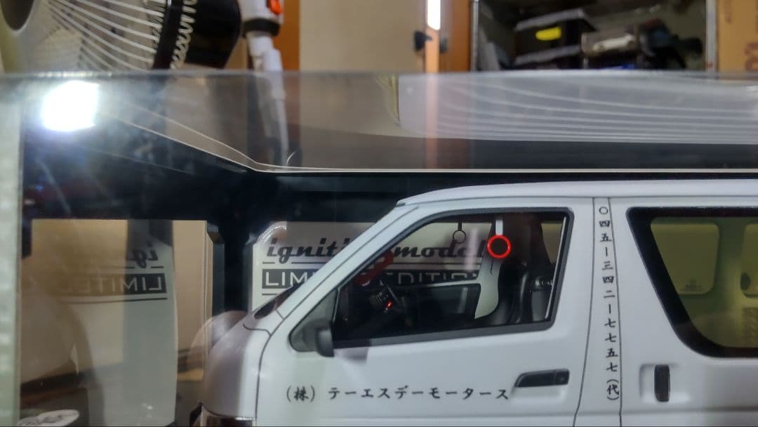 IG2802 1/18 T・S・D WORKS HIACE Matte Gray