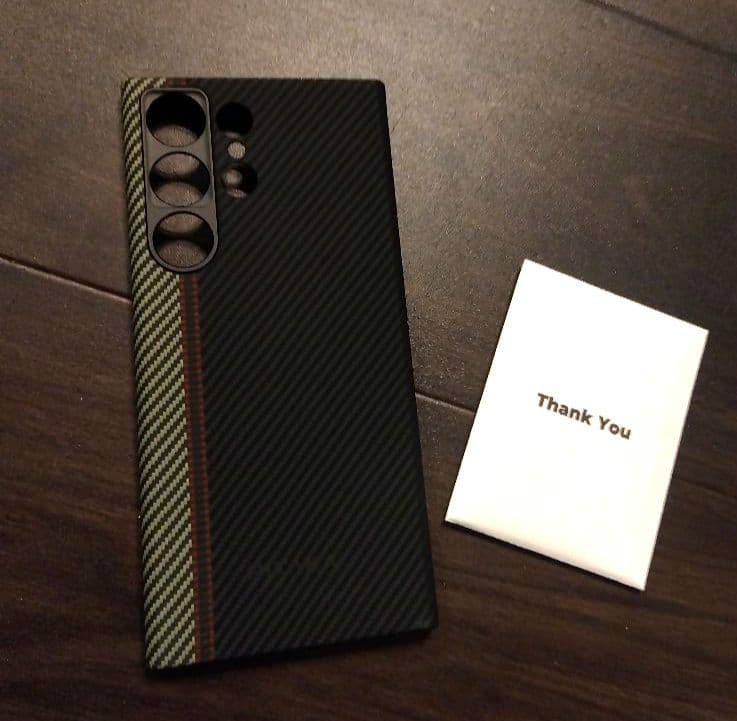 ［PITAKA」Galaxy S23 Ultra ケース アラミド繊維製