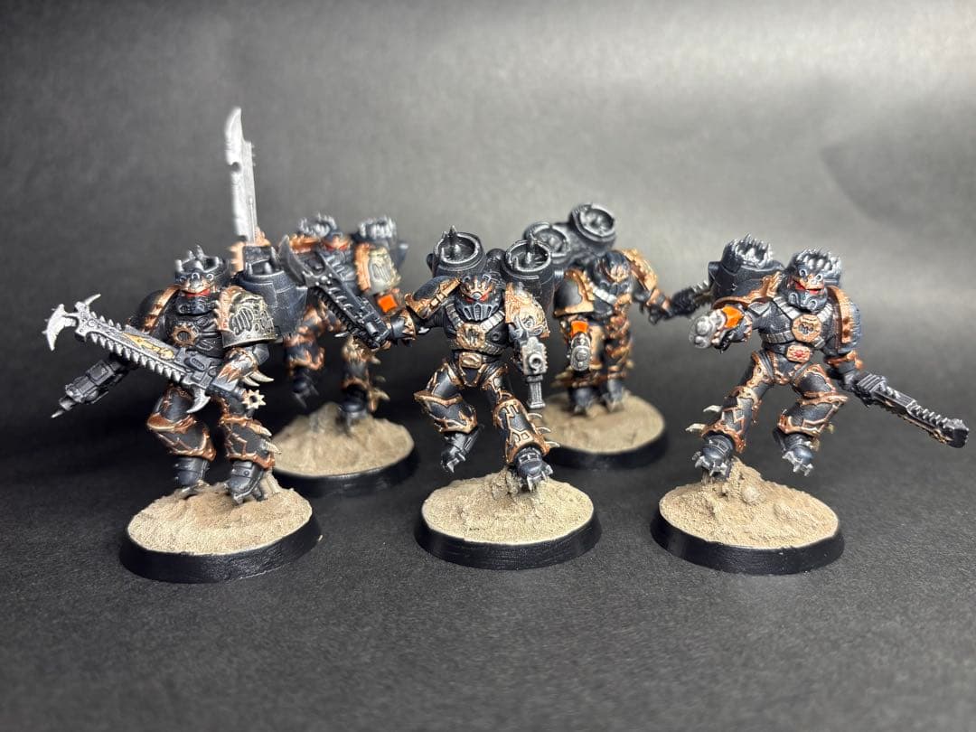 ウォーハンマー40K ラプター 5体セット 塗装済み・完成品 即プレイ可 ジョイトイ JoyToy Source 1/18 『ウォーハンマー40K』レイヴン ガード