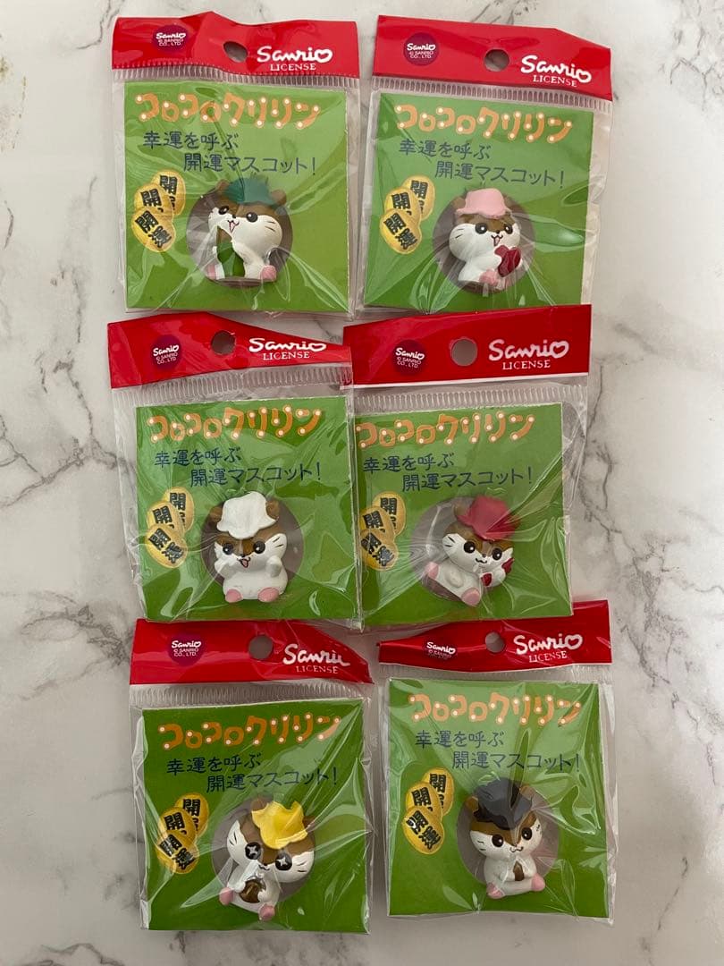 サンリオ 幸運を呼ぶ開運マスコット コロコロクリリン 6個×10