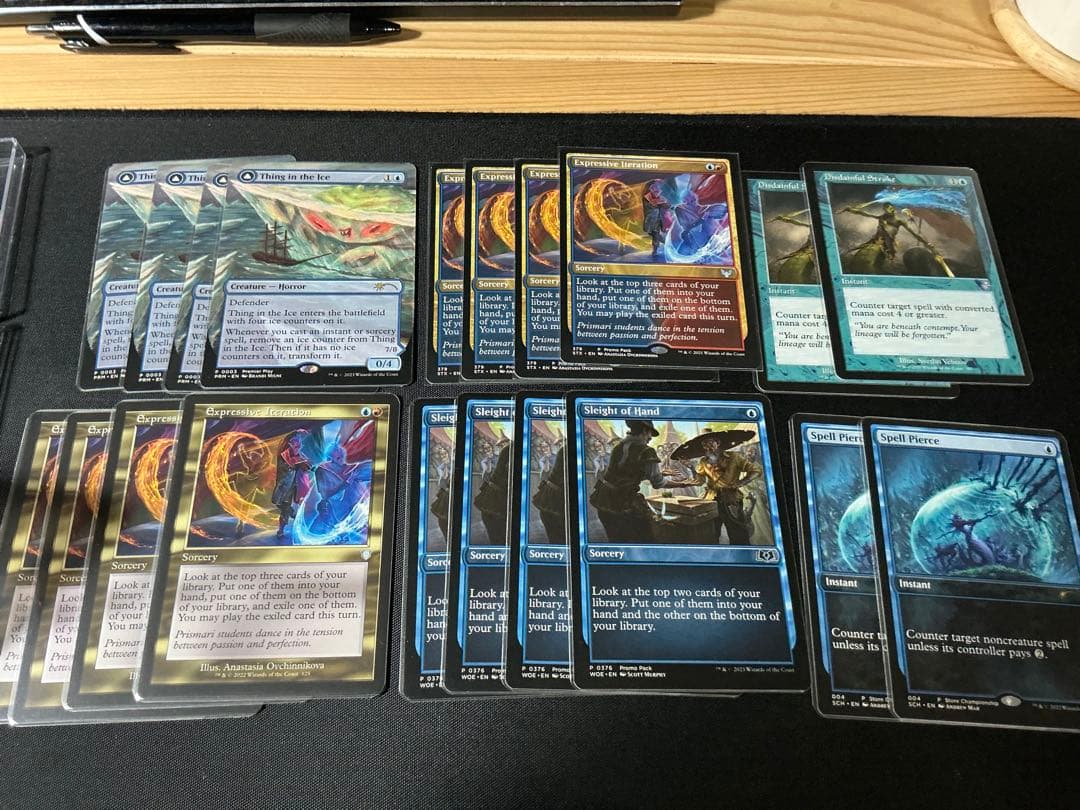 MTG】パイオニア イゼットフェニックス デッキ、サイド、おまけ付