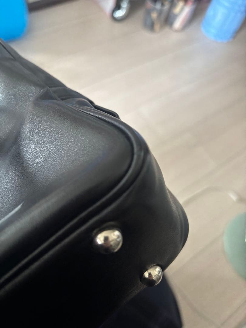 コムデギャルソン　ガール　ハンドバッグ　ハンドペイント　コムデギャルソンガール