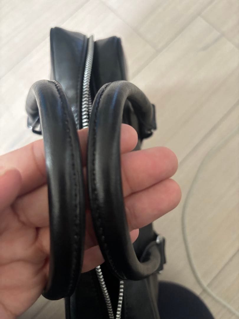 コムデギャルソン　ガール　ハンドバッグ　ハンドペイント　コムデギャルソンガール