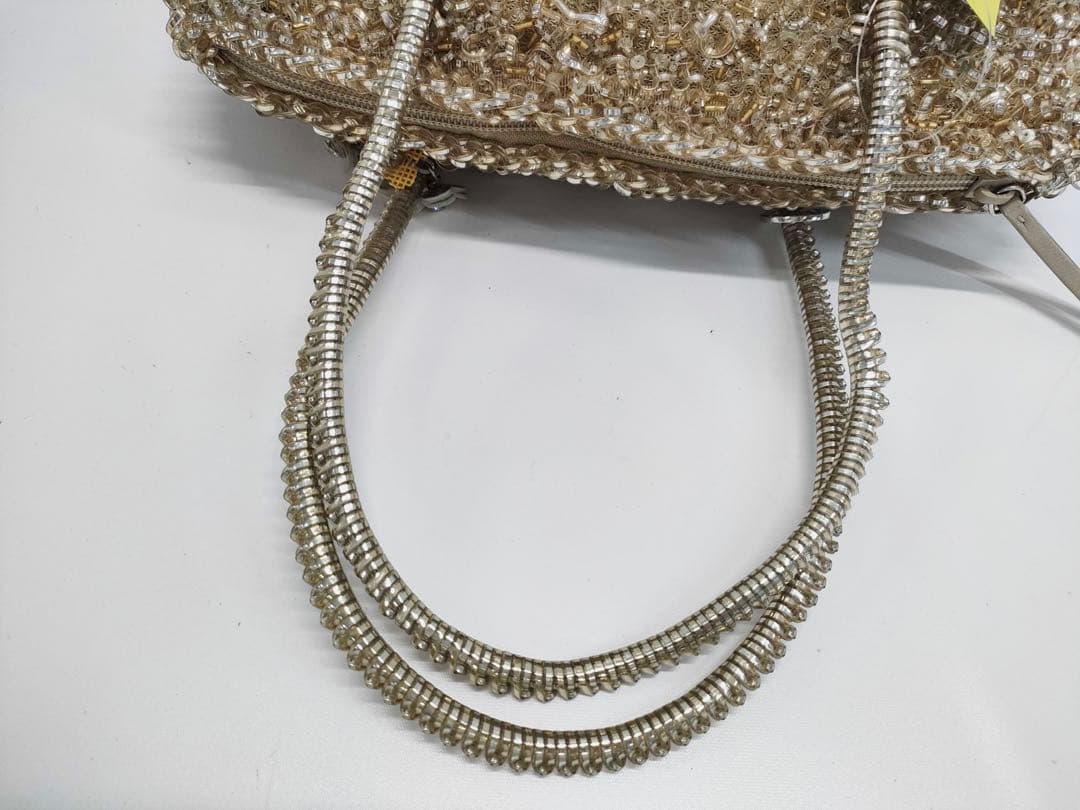 【最終価格・美品】アンテプリマ ワイヤーバッグ ハンドバッグ フラワーチャーム付