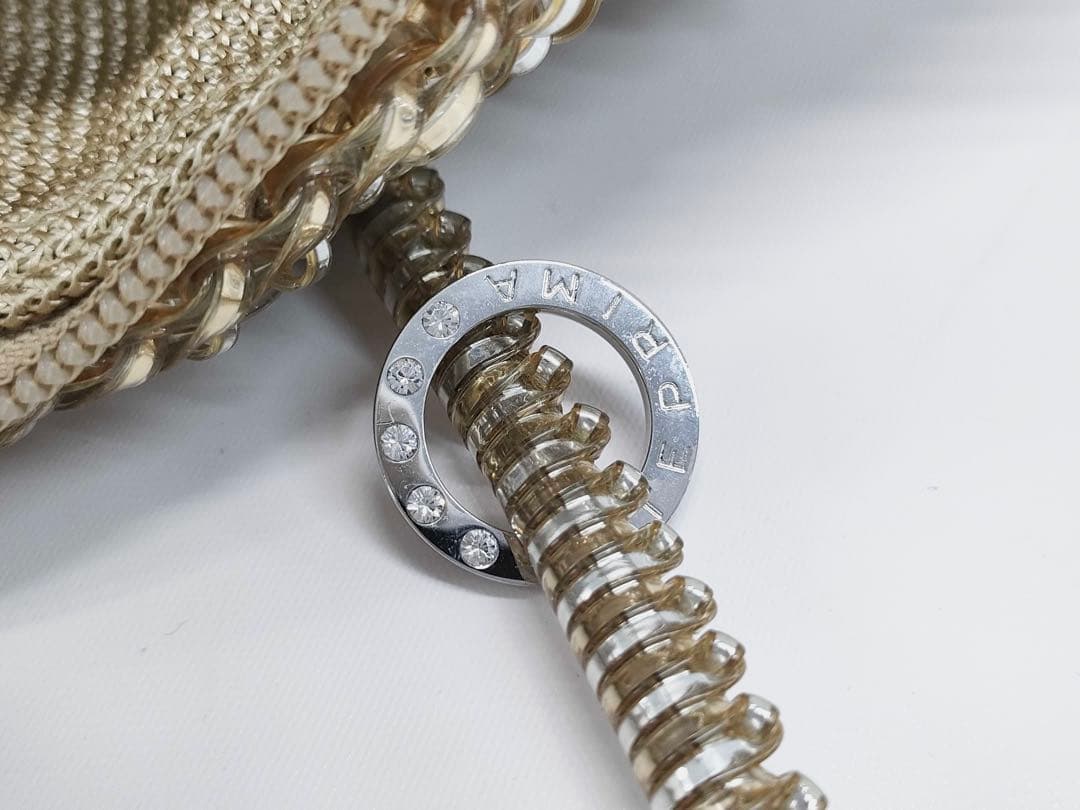 【最終価格・美品】アンテプリマ ワイヤーバッグ ハンドバッグ フラワーチャーム付