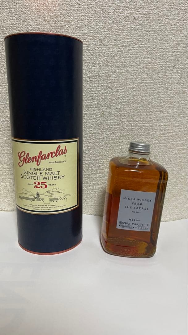 Glenfarclas 25年 シングルモルトウイスキー 700ml￼木箱入り