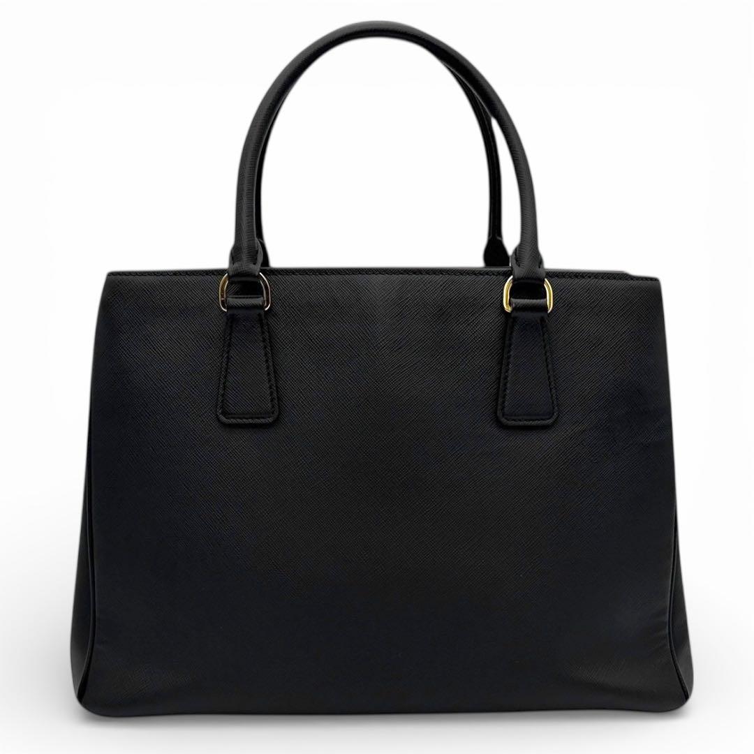 PRADA プラダ サフィアーノ ガレリア ２WAY ハンドバッグ ブラック