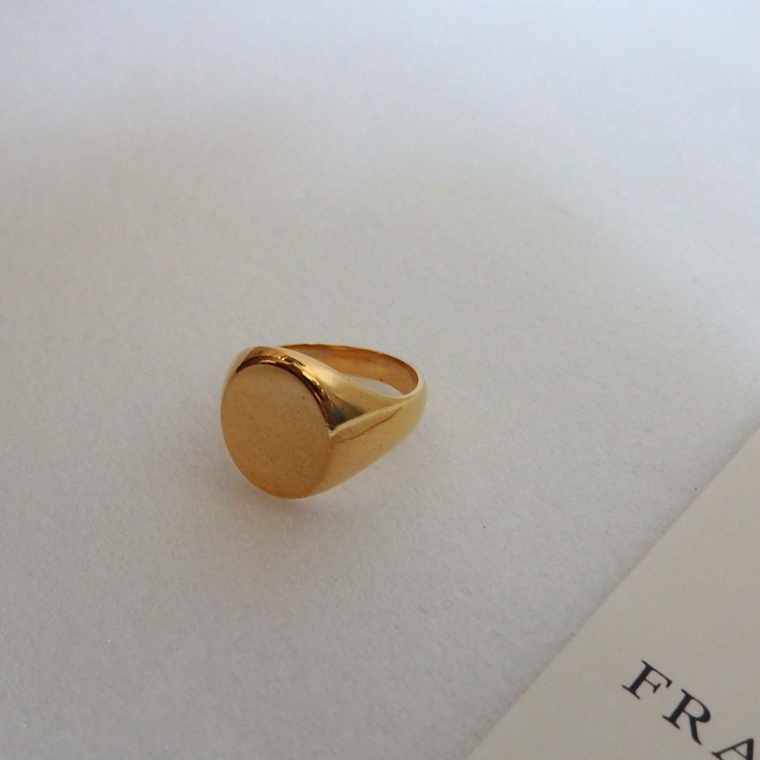 【未使用】　GABRIELA ARTIGAS　LARGE SIGNET リング