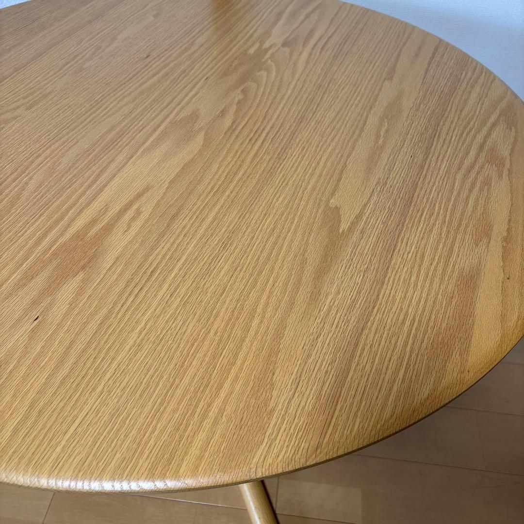 Ryo　円形ダイニングテーブル(OR-02) 起立木工