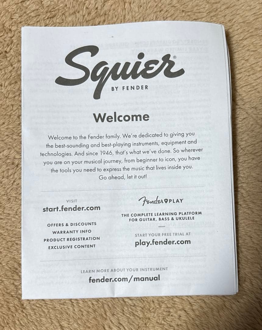 ギター Fender Squier Bullet Stratocaster