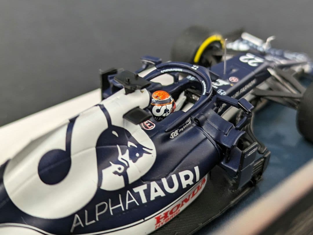 CK別注 1/43 アルファタウリ AT02 角田裕毅 2021 デビュー戦9位