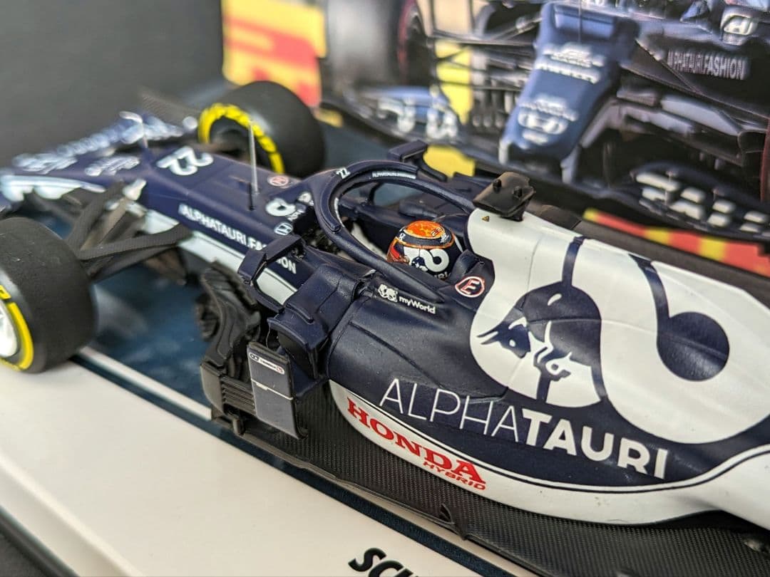 CK別注 1/43 アルファタウリ AT02 角田裕毅 2021 デビュー戦9位