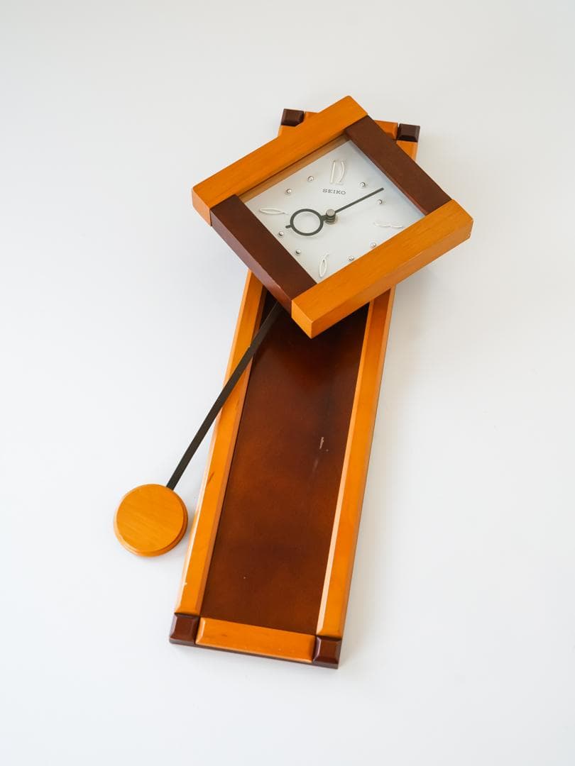 80-90's SEIKO ヴィンテージ 振り子時計 ミッドセンチュリー モダン