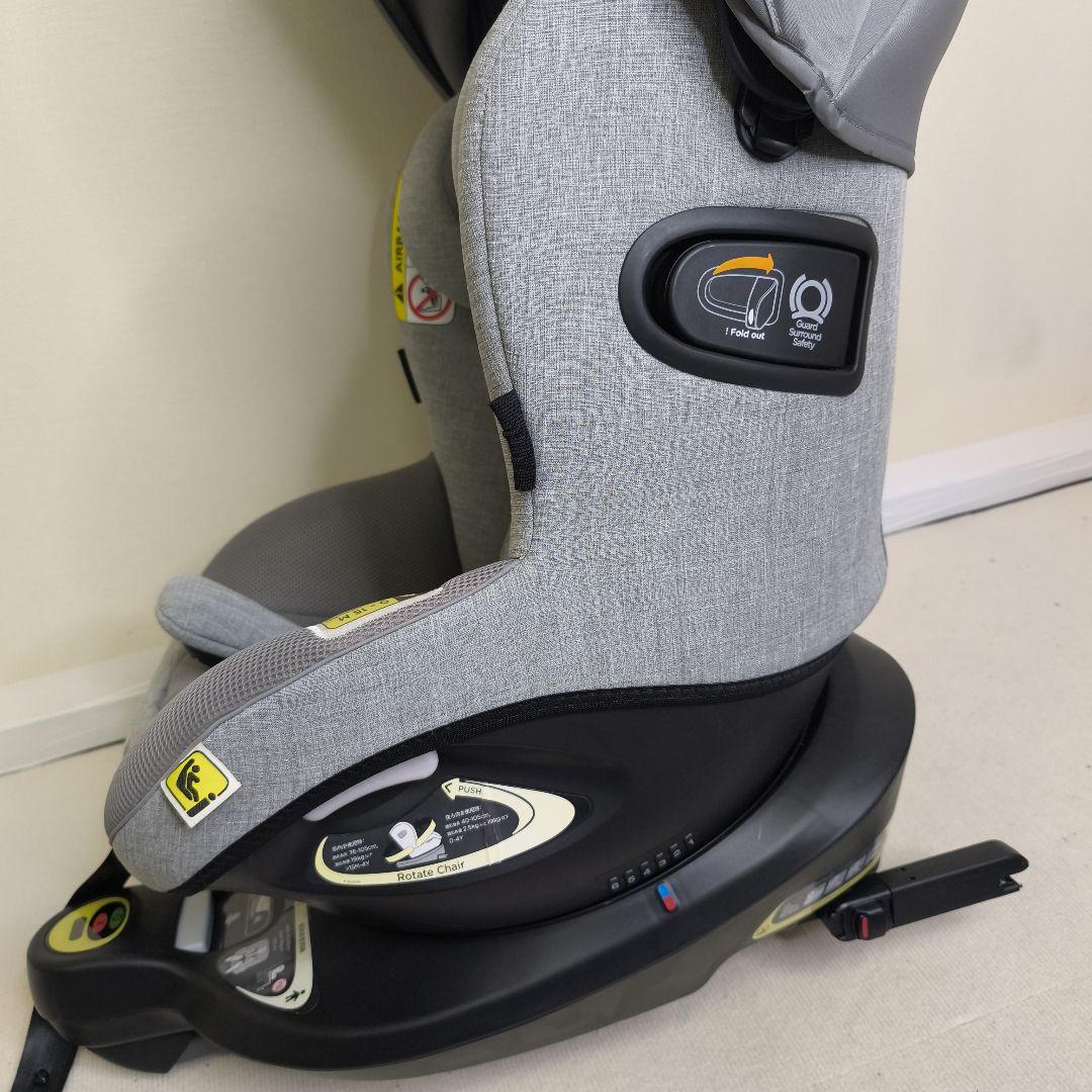 美品joie アイ・アーク360° ISOFIX固定 回転式 チャイルドシート